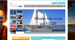Desktop Screenshot of fijitravel-market.com